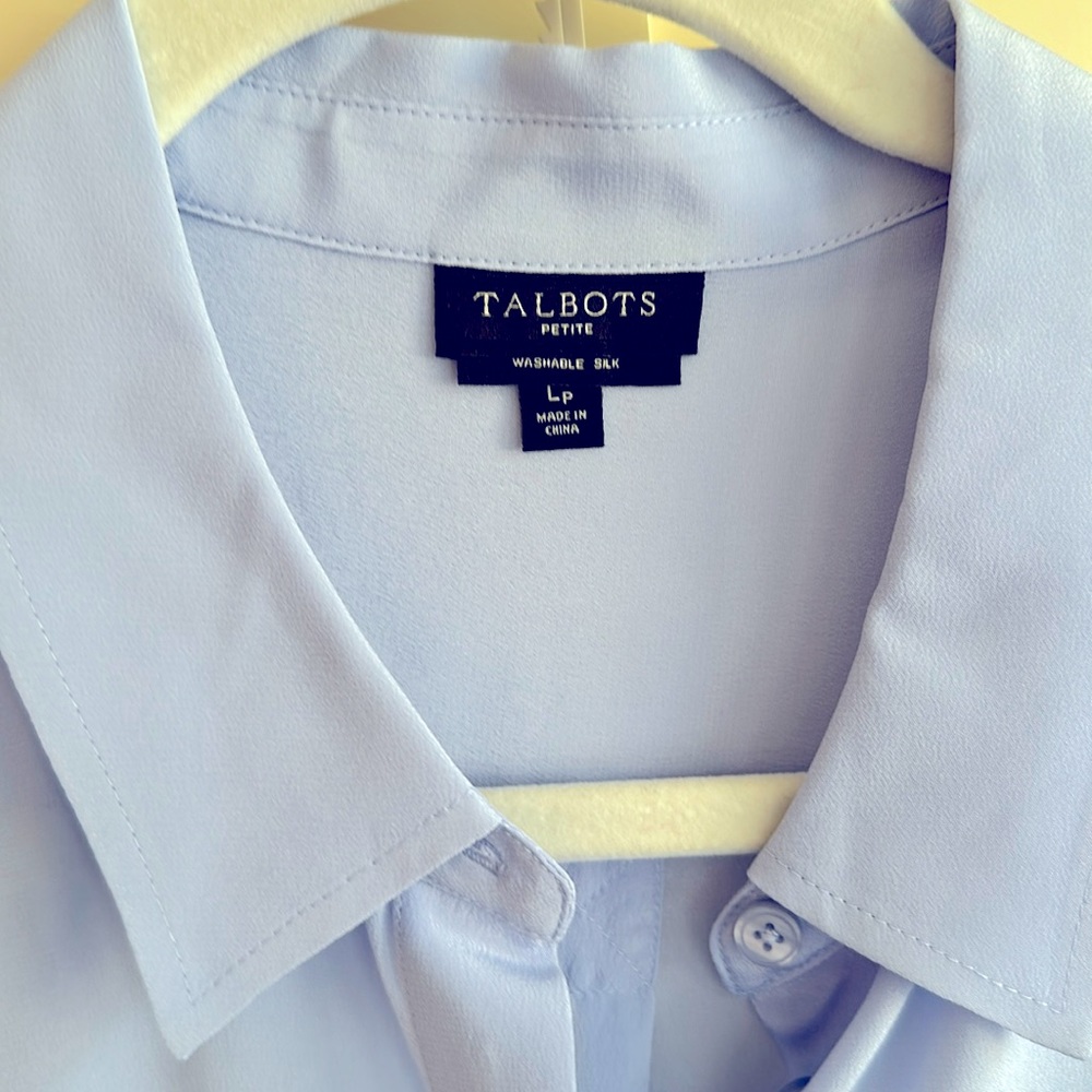 Talbots Petite Button Down Top